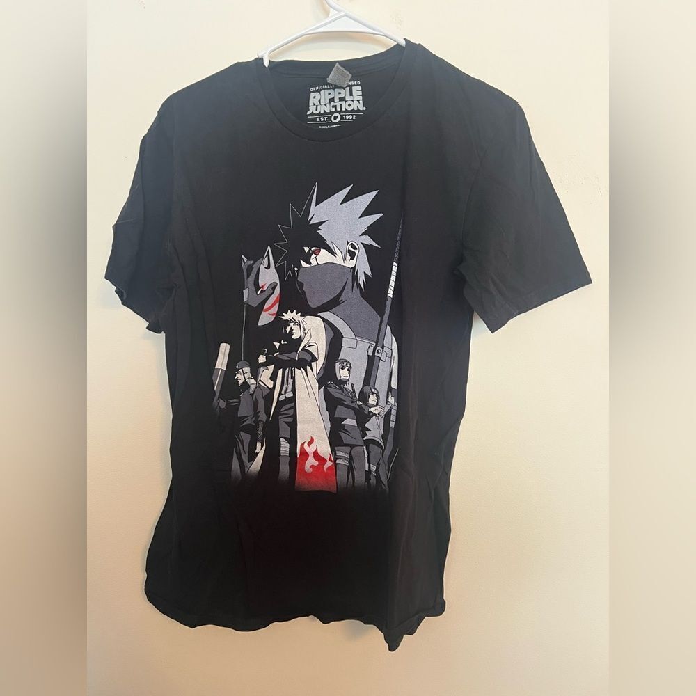 Ripple Junction Black Short Sleeve Tee